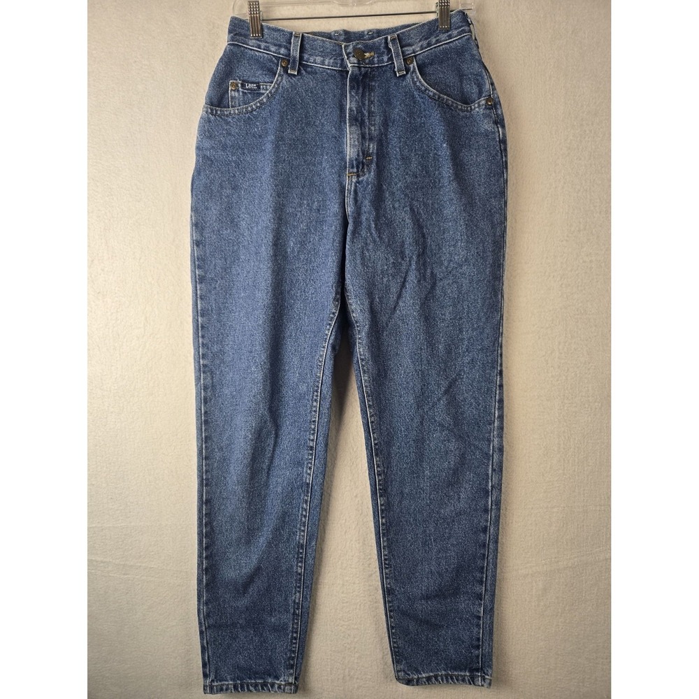 Lee High Waisted Mom Jeans Womens Size 10 Blue Denim